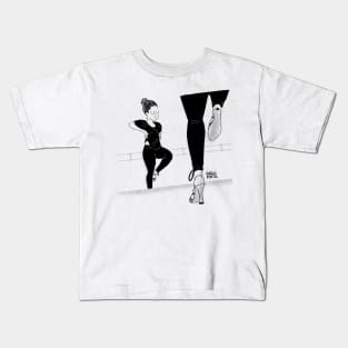 Woman dancing salsa Kids T-Shirt